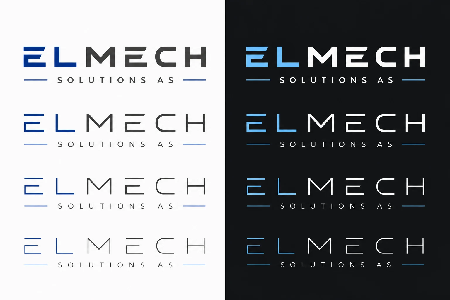 ELMECH variantar oversikt